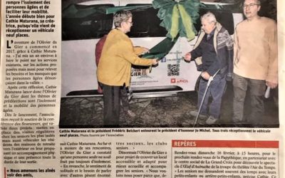 Le Progrès fait un article sur l’inauguration !